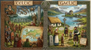 difference between celtic and gaelic