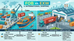 difference between fob and exw