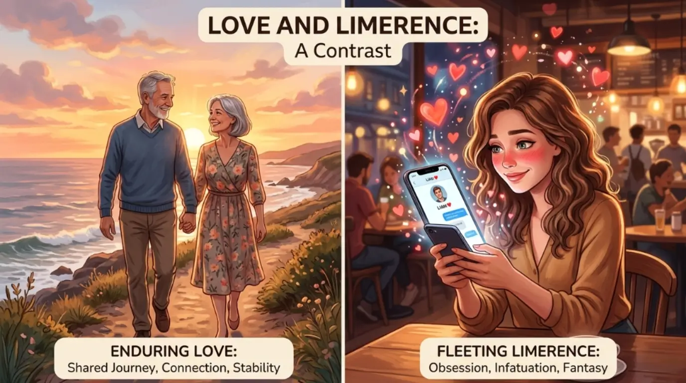 difference between love and limerence