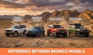 difference between bronco models