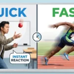 difference between quick and fast