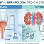 difference between urology and nephrology