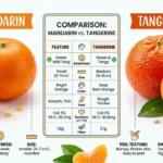difference between mandarin and tangerine