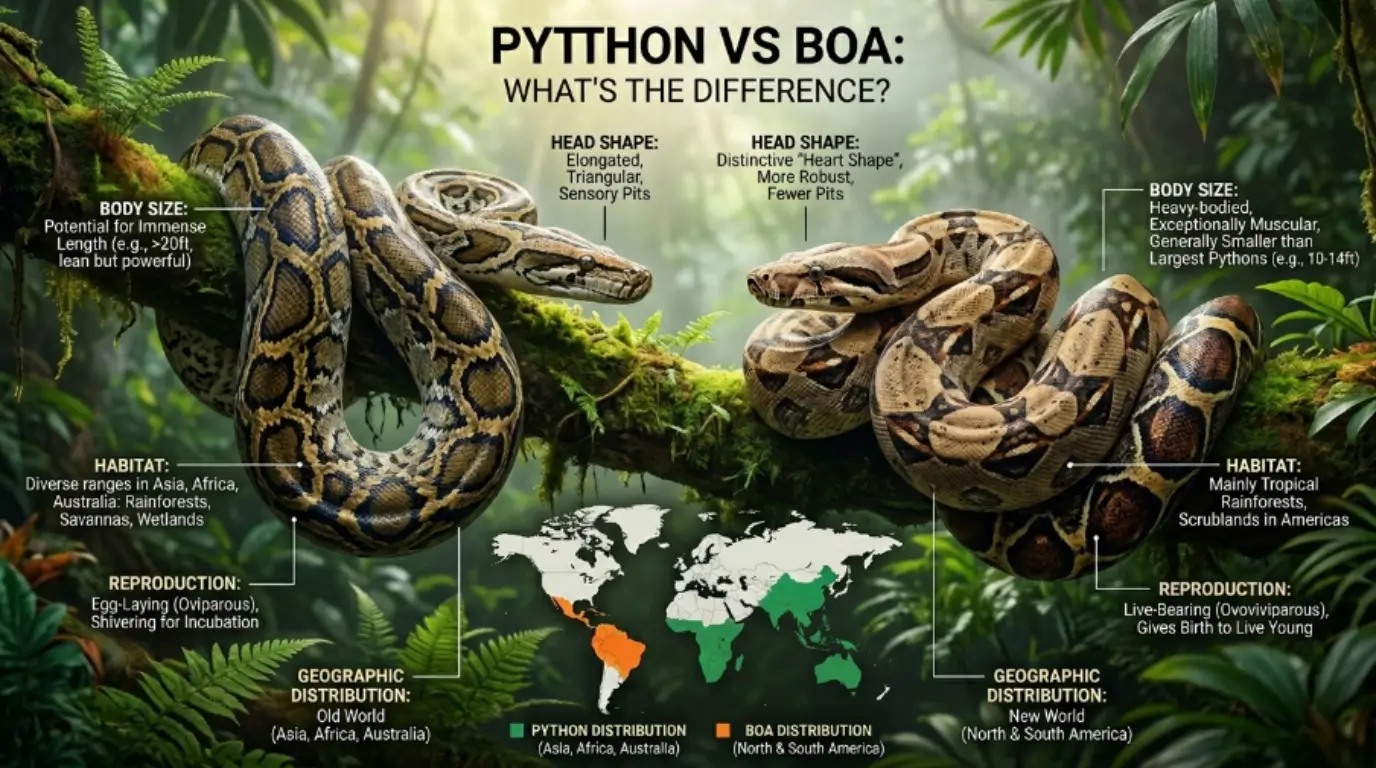 difference between python and boa