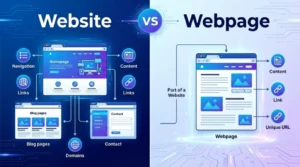 difference between website and webpage
